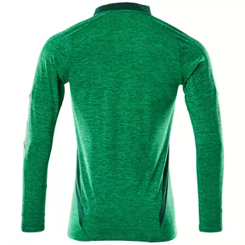 Mascot Accelerate Coolmax langermet polo T-skjorte, Gress grønt/grønn