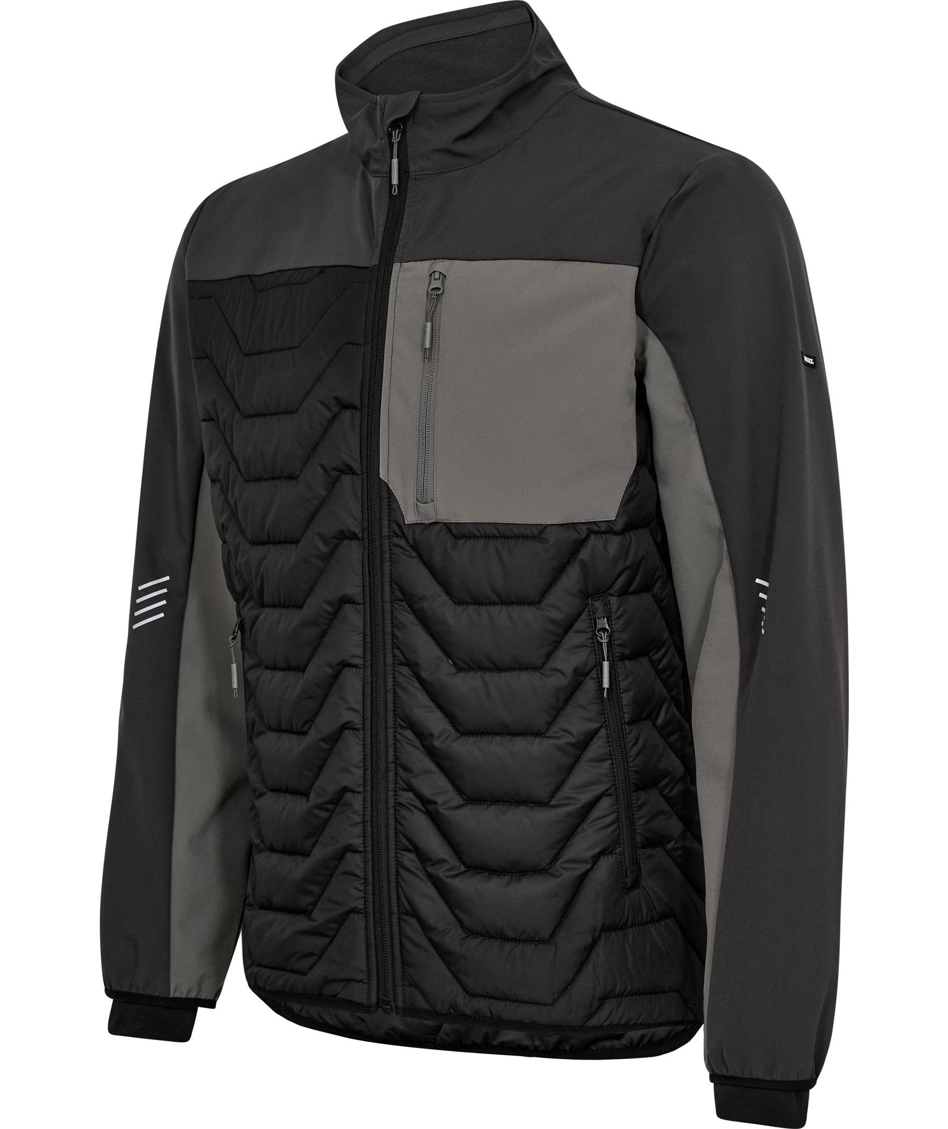 Engel Entire hybrid jacket, Black/Anthracite Grey, large image number 5