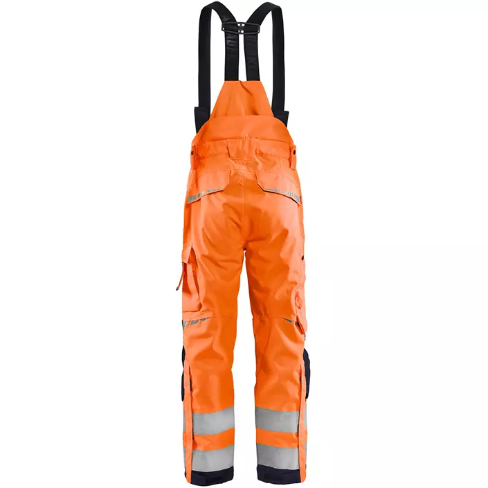 Blåkläder skalbukser, Hi-vis Orange/Marine, large image number 1