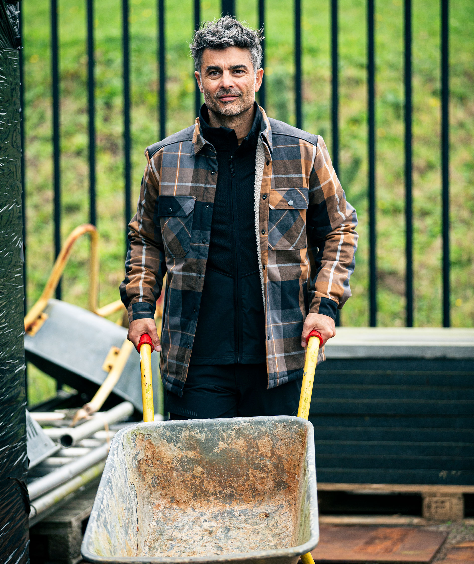 Mascot Customized flannel shirt jacket