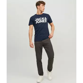Jack & Jones JJECORP Logo Tee, Navy Blazer