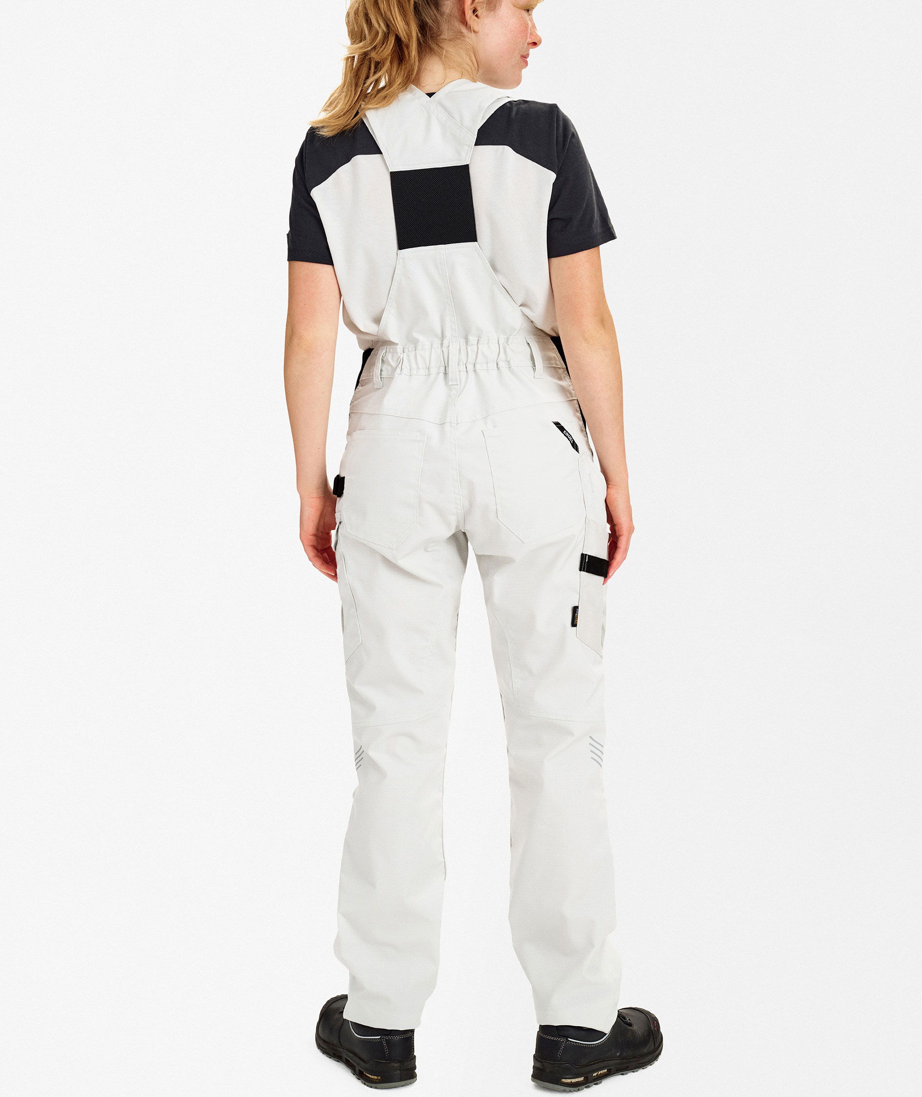 Engel Entire women's bib and brace, Bone White, large image number 4