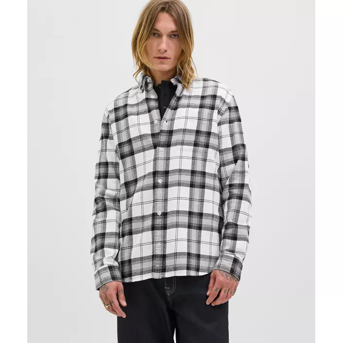 Jack & Jones Premium JPRBLUBROOK CHECK skjorte, Black, large image number 1