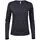 Tee Jay's Interlock long-sleeved women’s shirt, Dark Grey, Dark Grey, swatch