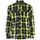 Blåkläder flannel snekkerskjorte, Svart/Gul, Svart/Gul, swatch