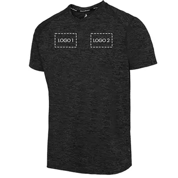 Pitch Stone T-shirt med logotryck