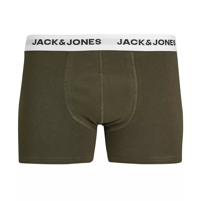 Jack & Jones JACBASIC 5er-Pack Boxershorts, Forest Night, large image number 3
