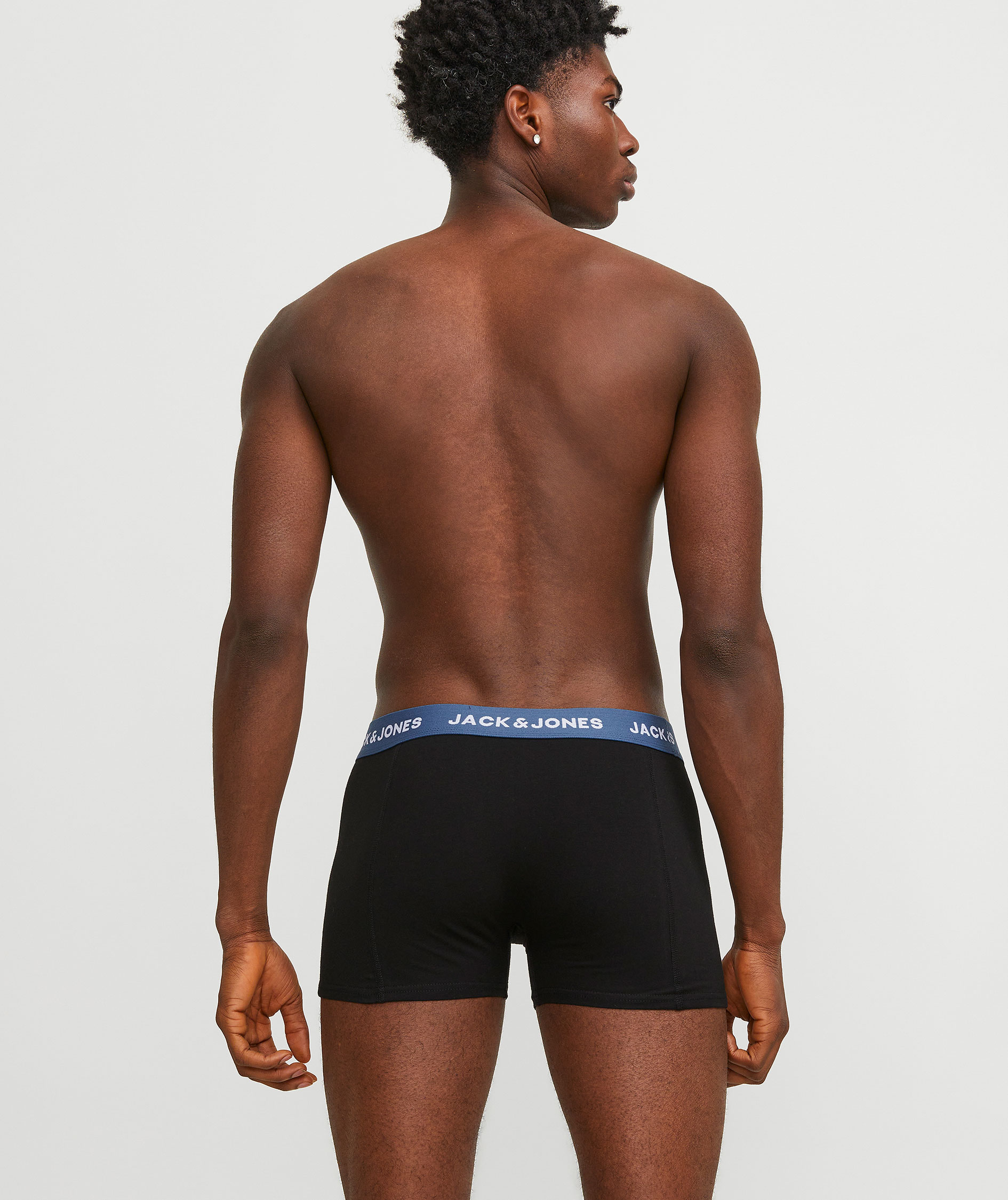 Jack & Jones JACSOLID 5er-Pack Boxershorts, Black/Blue, large image number 3