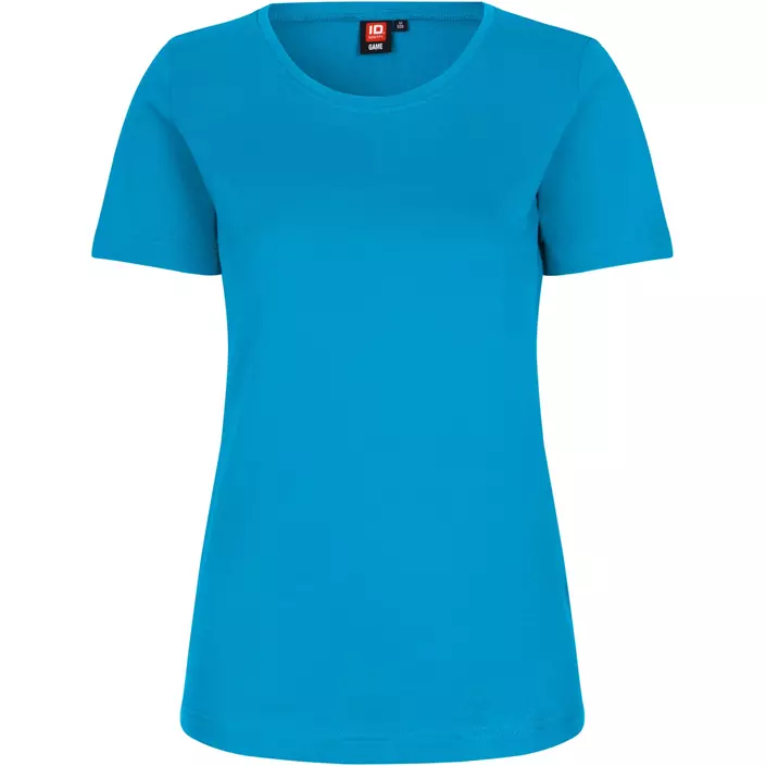 ID Interlock women's T-shirt, Turquoise, large image number 0