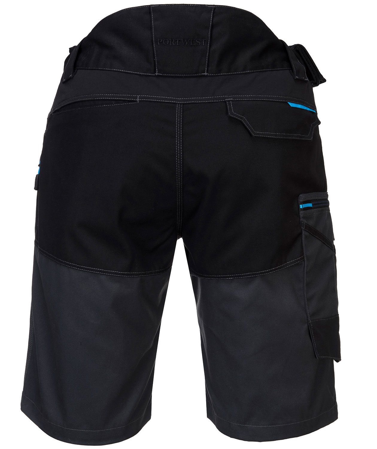 Portwest WX3 work shorts, Metal Grey, large image number 1