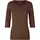 ID 3/4 ärmad stretch T-shirt dam, Mocca, Mocca, swatch