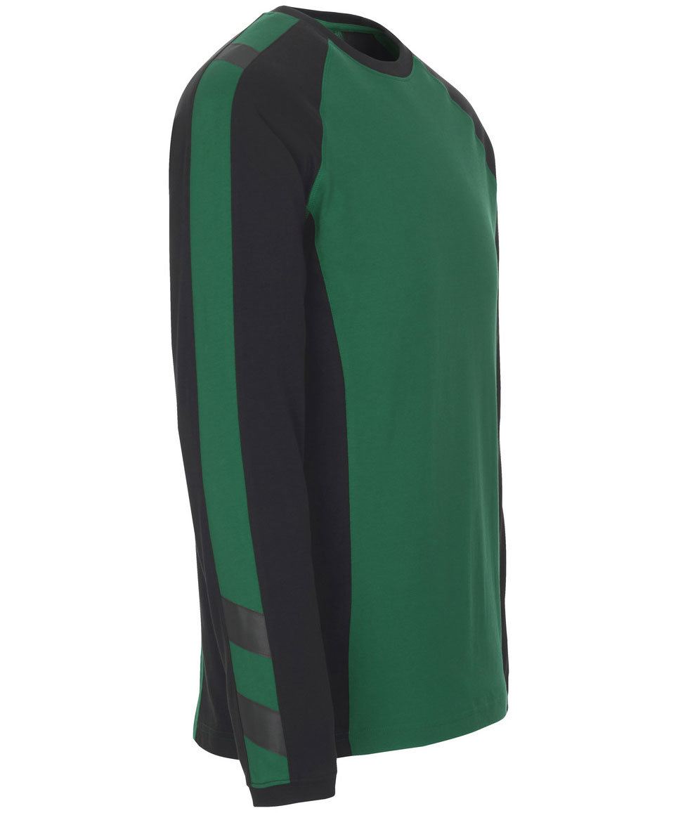 Mascot Unique Bielefeld lang&aelig;rmet T-shirt, Gr&oslash;n/Sort, large image number 3