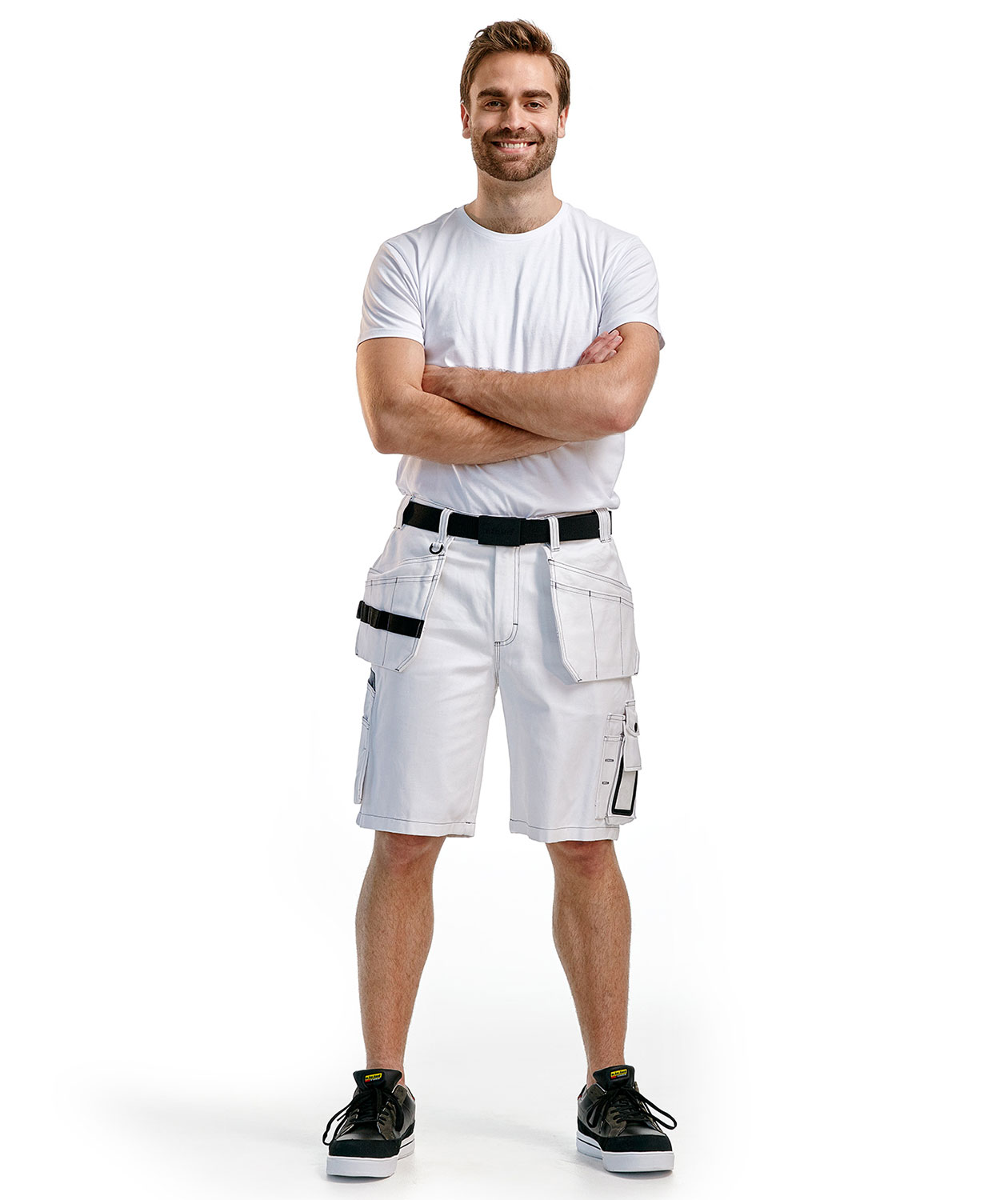 Bl&aring;kl&auml;der craftsman shorts, White, large image number 1