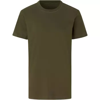 ID økologisk T-skjorte for barn, Olivengrønn