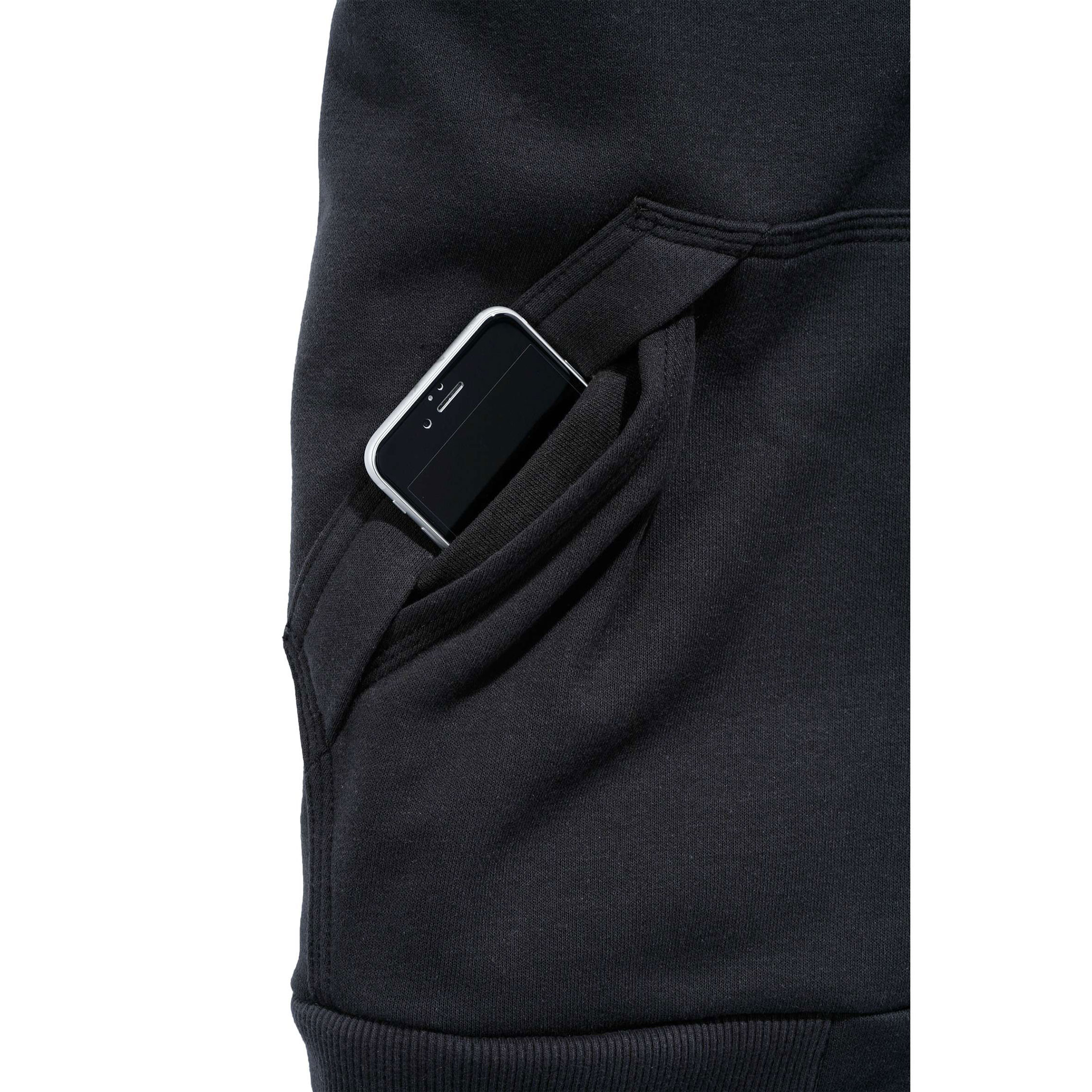 Carhartt Midweight Kapuzensweatshirt, Black, large image number 6