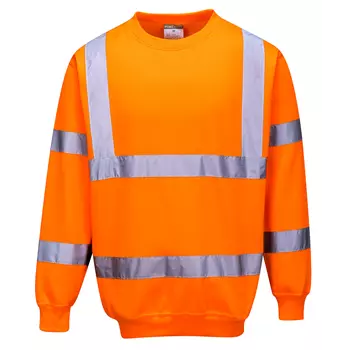 Portwest sweatshirt, Hi-vis Orange