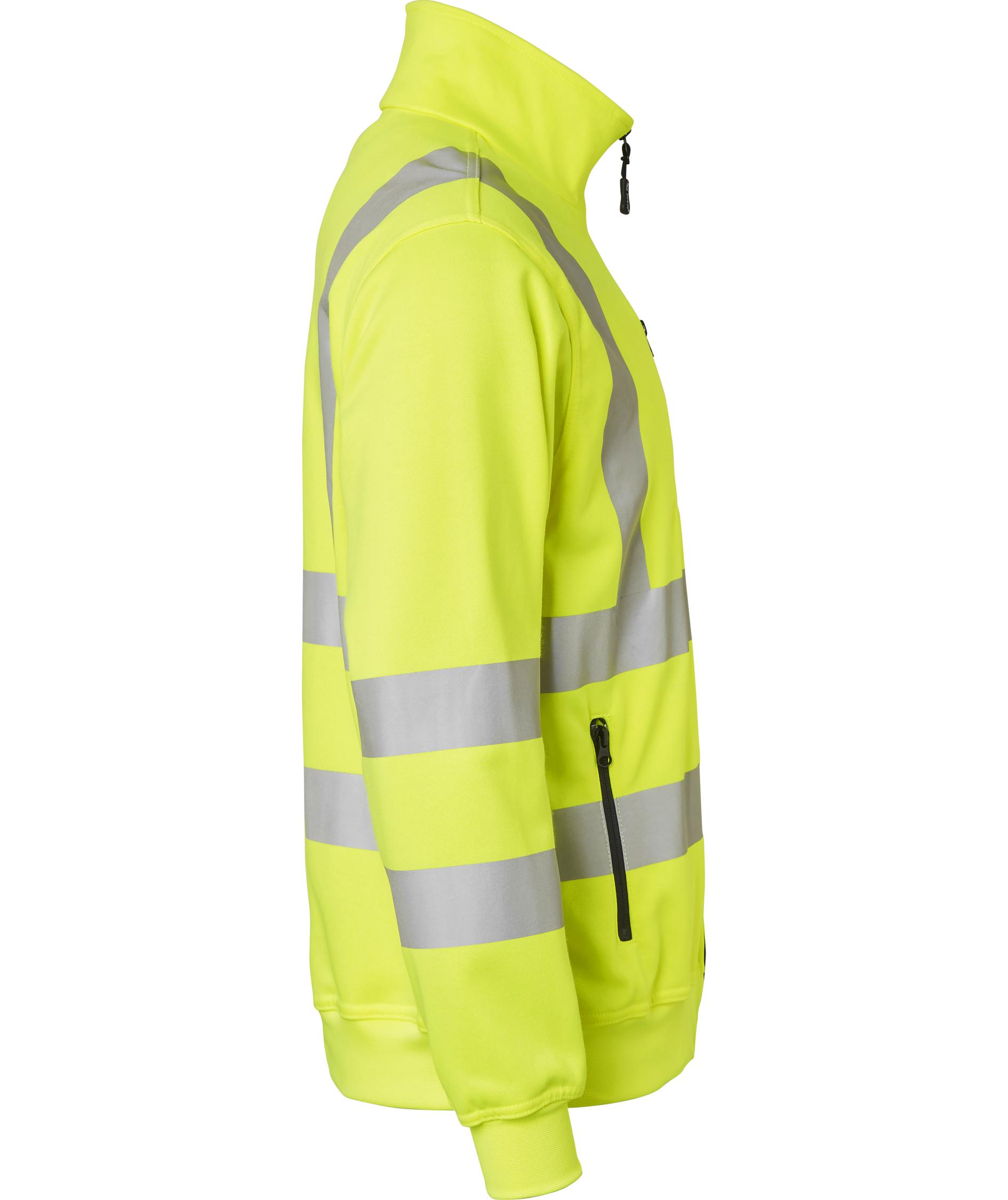 Top Swede cardigan 170, Hi-Vis Yellow, large image number 2