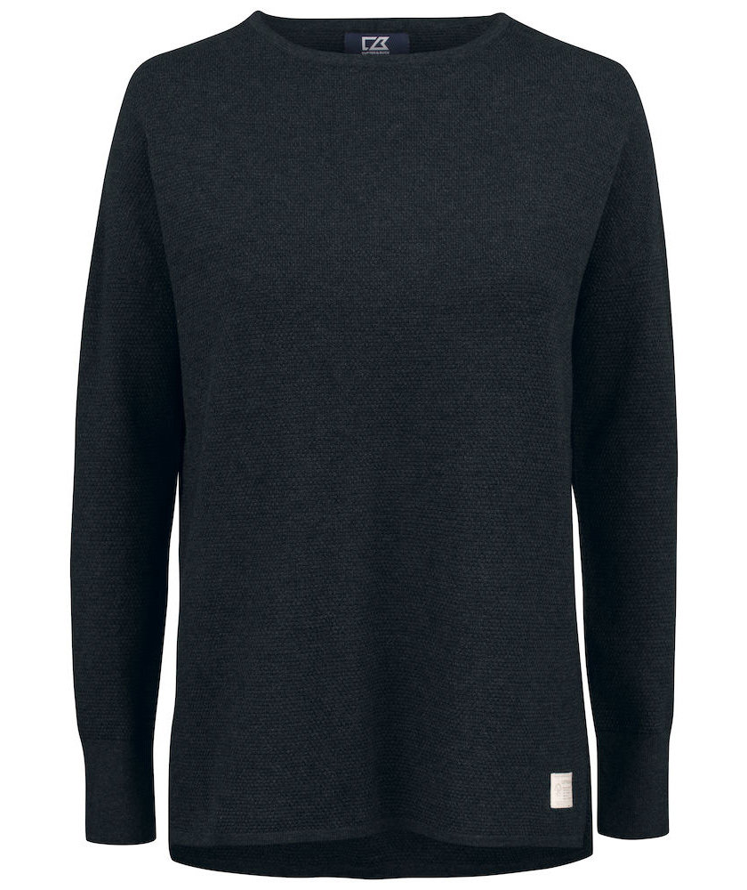 Cutter & Buck Carnation sweatshirt dam, Black, Black, swatch