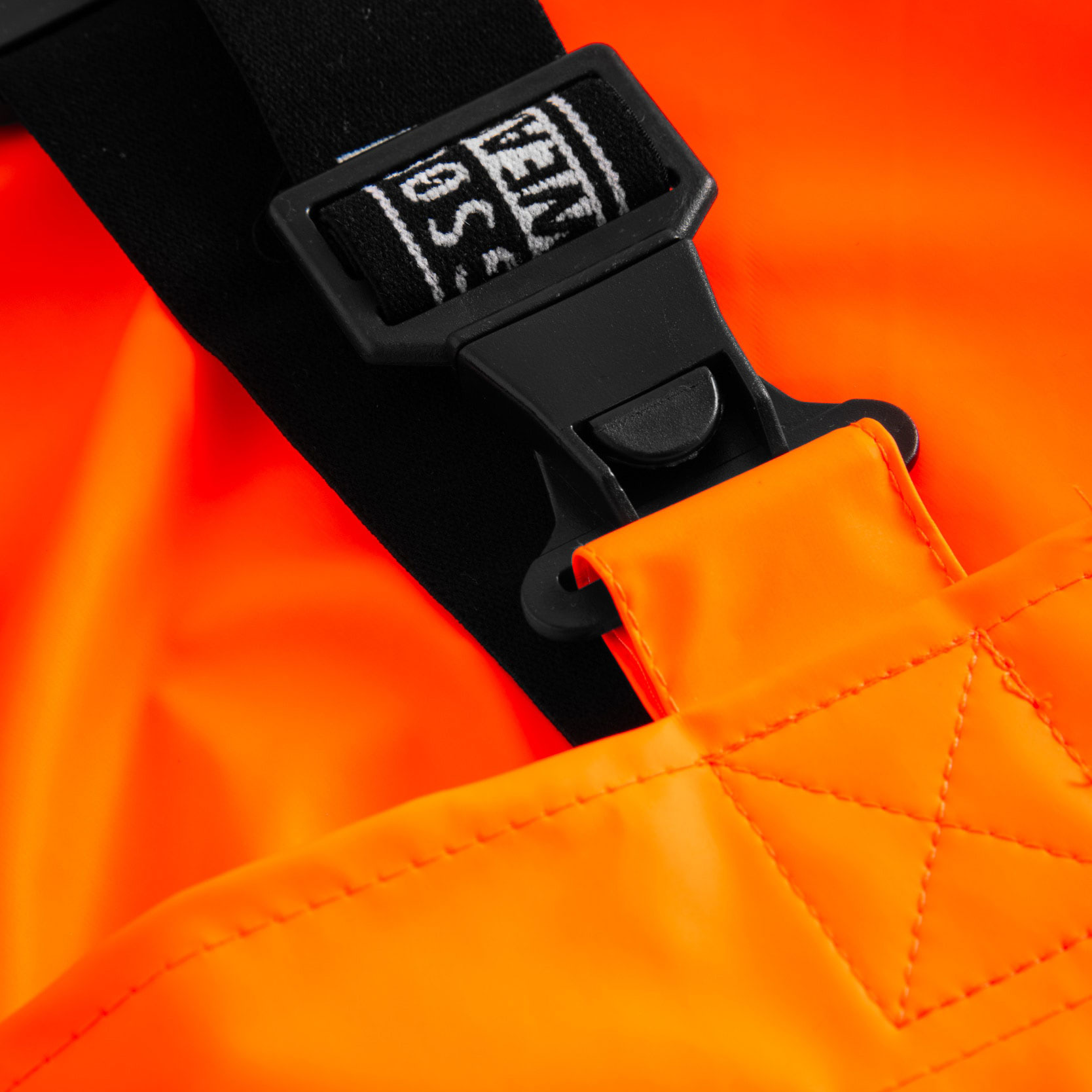 Lyngs&oslash;e Multinorm PU rain bib and brace, Hi-vis Orange, large image number 1