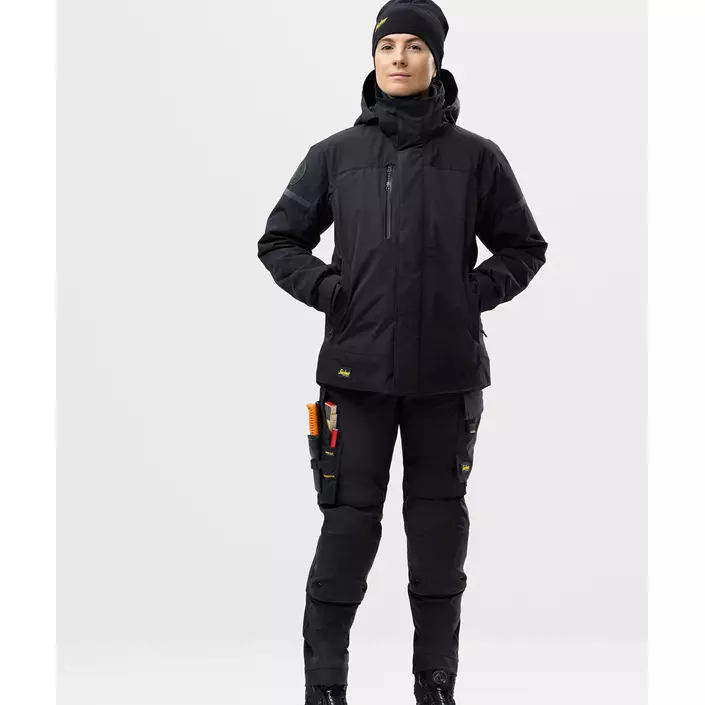 Snickers AllroundWork vinterjacka 1177 dam, Black, large image number 1
