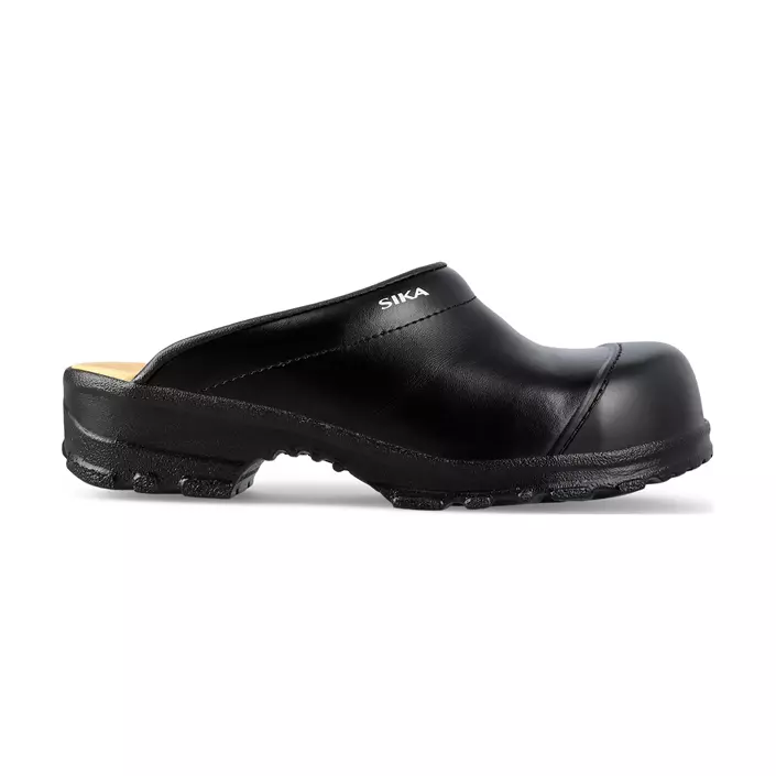 Sika Flex LBS safety clogs without heel cover SB, Black, large image number 1