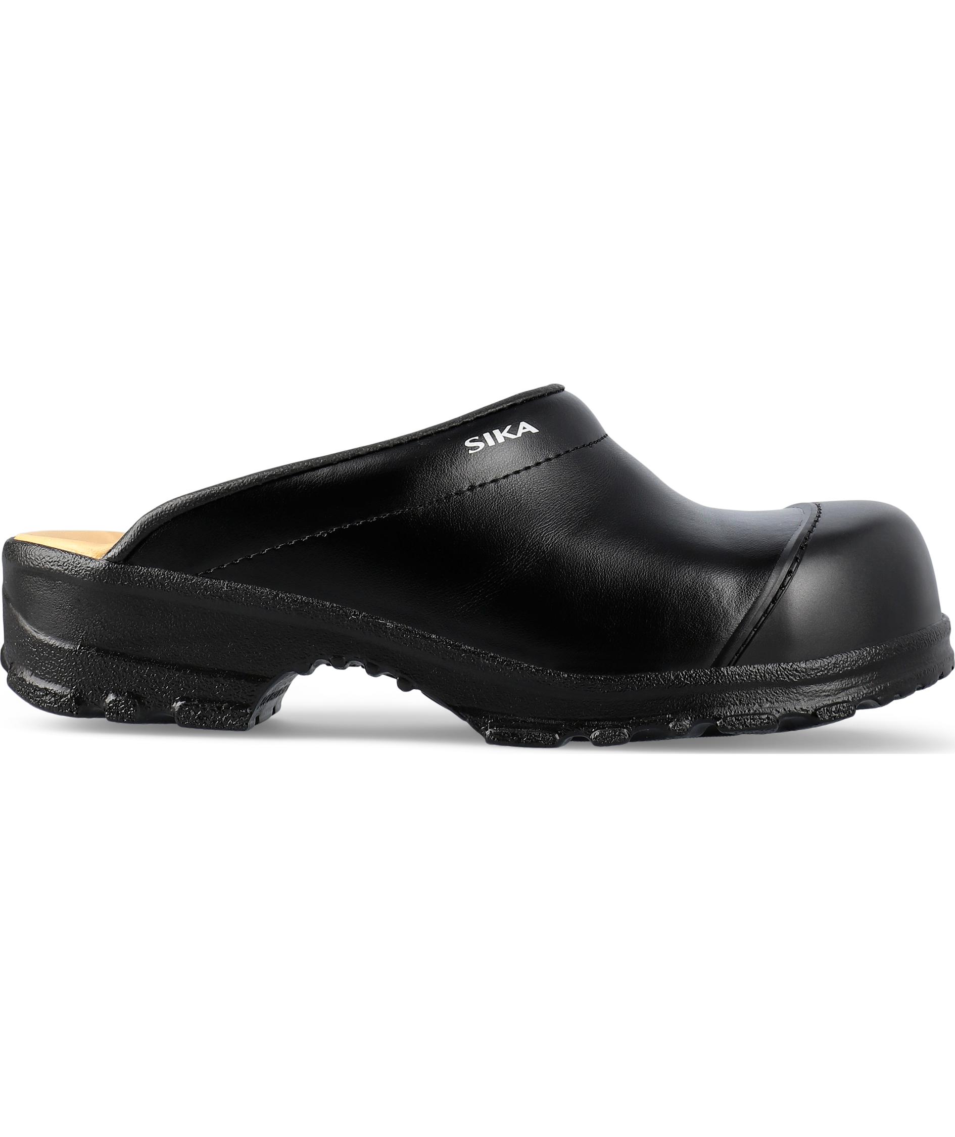 Sika Flex LBS safety clogs without heel cover SB, Black, large image number 1