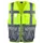 YOU Arvika safety vest, Safety yellow/grey, Safety yellow/grey, swatch