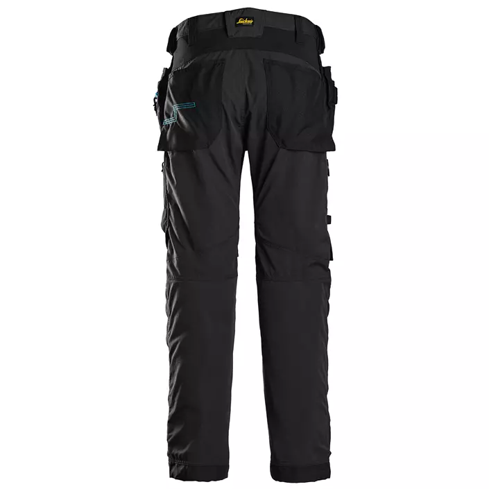 Snickers LiteWork 37,5® craftsman trousers 6210, Black, large image number 1