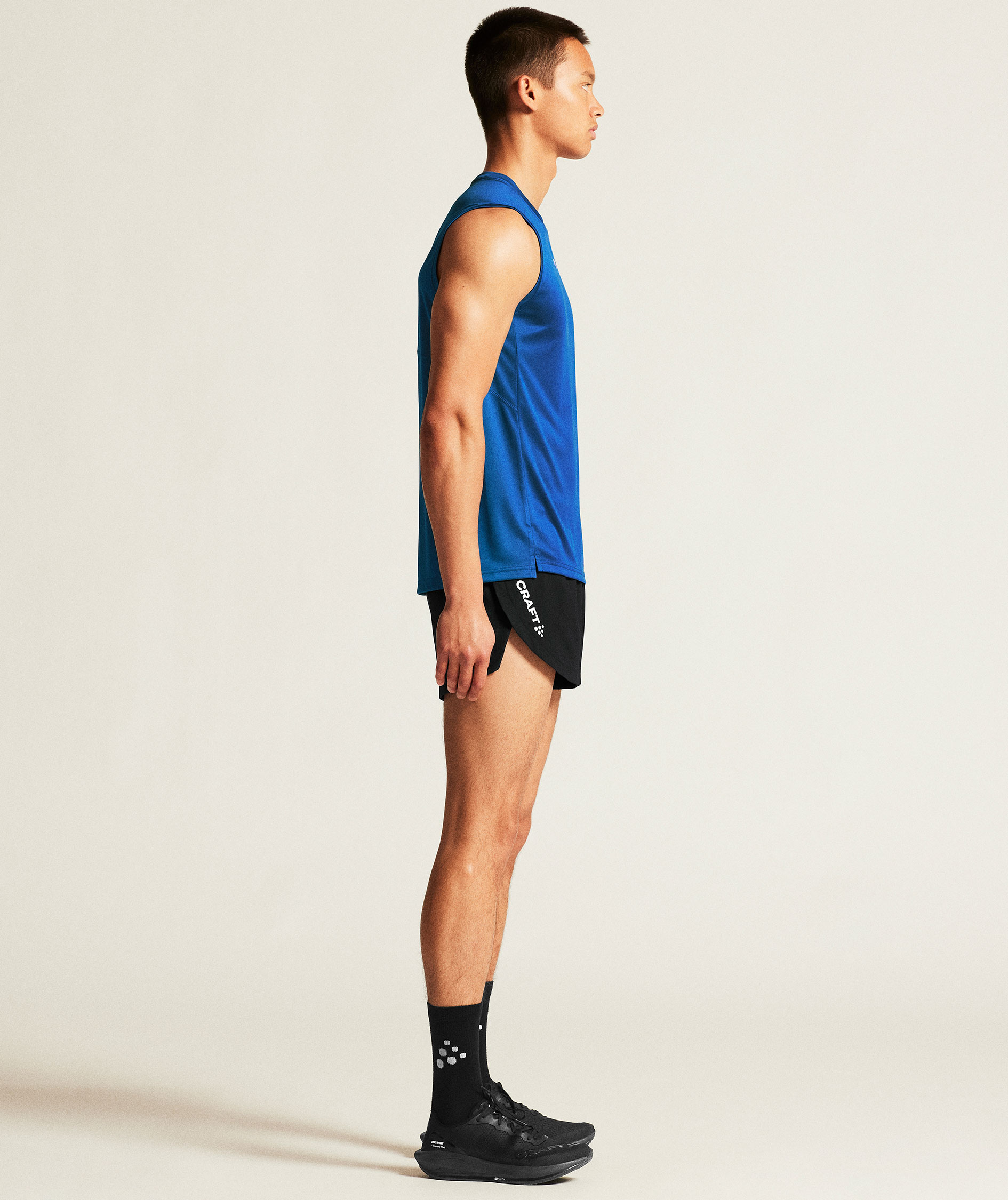 Craft Rush Marathon shorts, Black, large image number 3