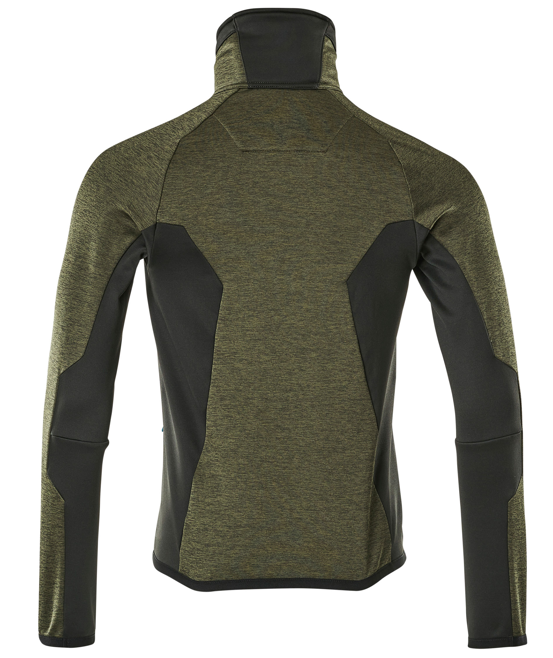 Mascot Advanced fleecetr&ouml;ja med dragkedja, Mossgr&ouml;n/Svart