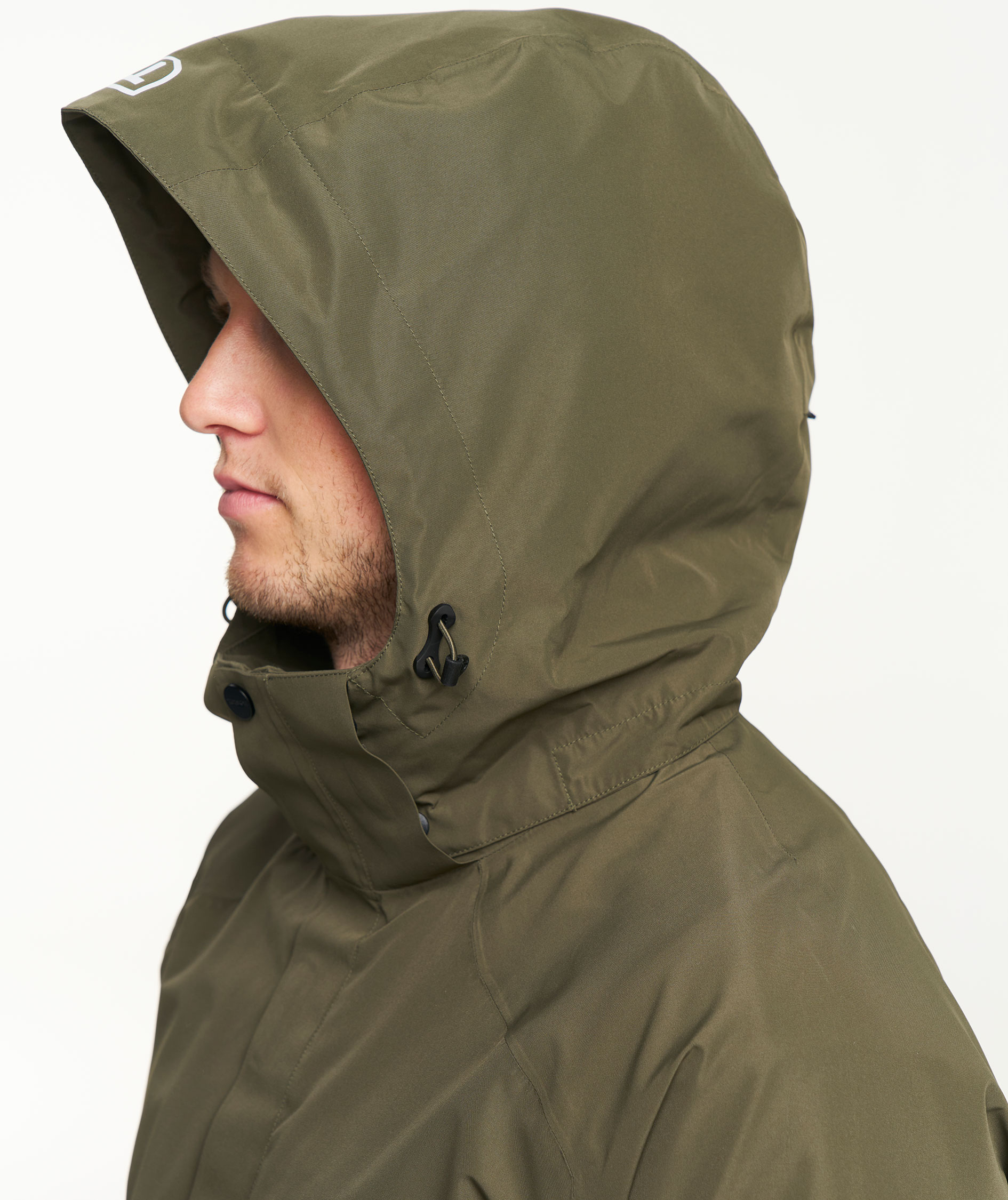 Tenson Westing rain jacket, Olive Green, large image number 7