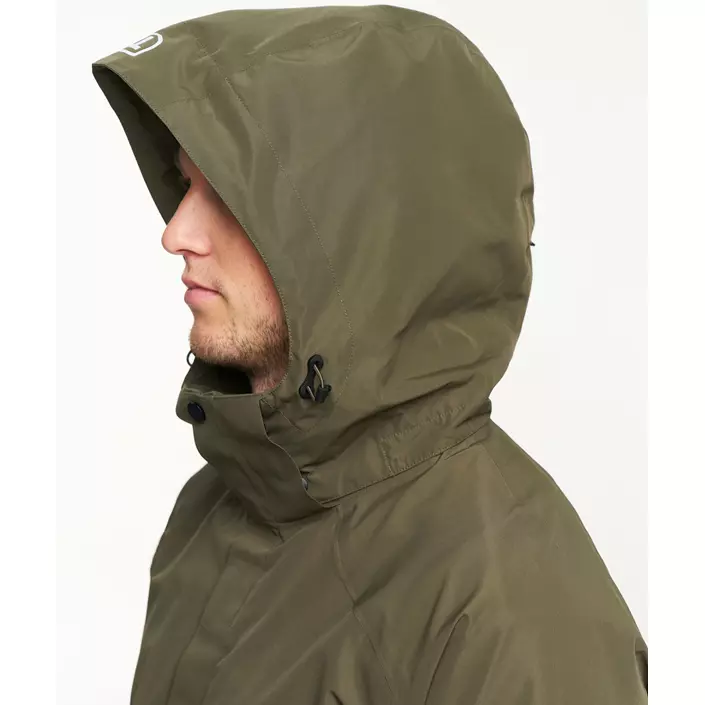 Tenson Westing regnjakke, Olivengrøn, large image number 7