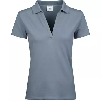Tee Jays Luxury Stretch dame polo T-shirt, Grå