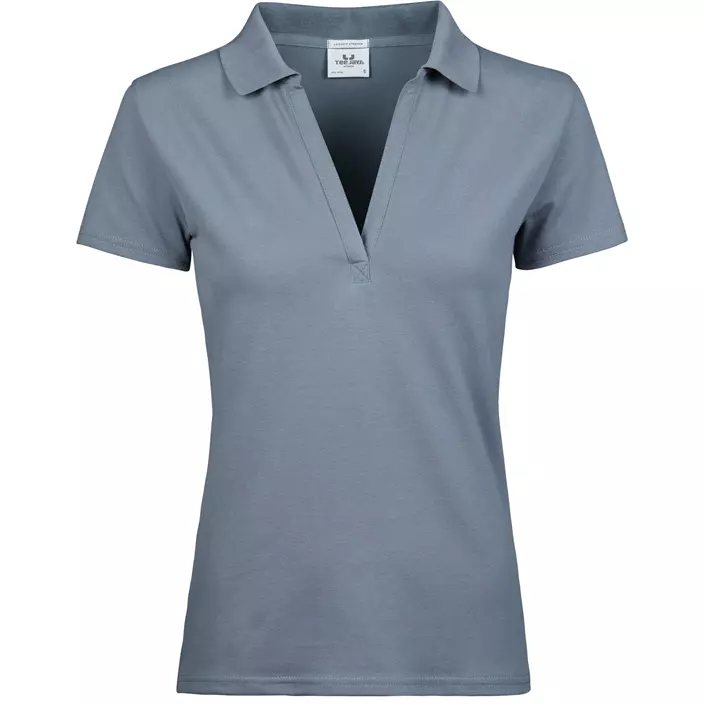 Tee Jas Luxury Stretch women's poloshirt, Grey, large image number 0