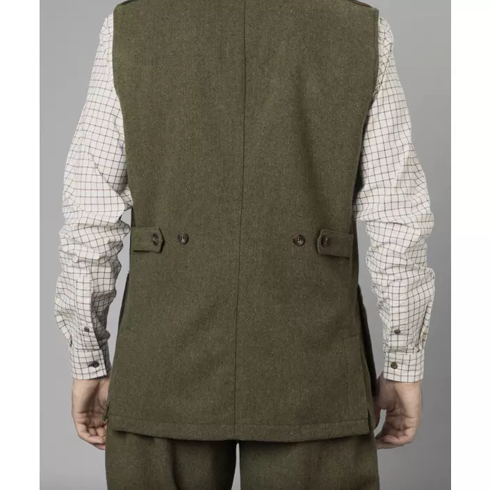 Seeland Hillside vest med uld, Moss green, large image number 6