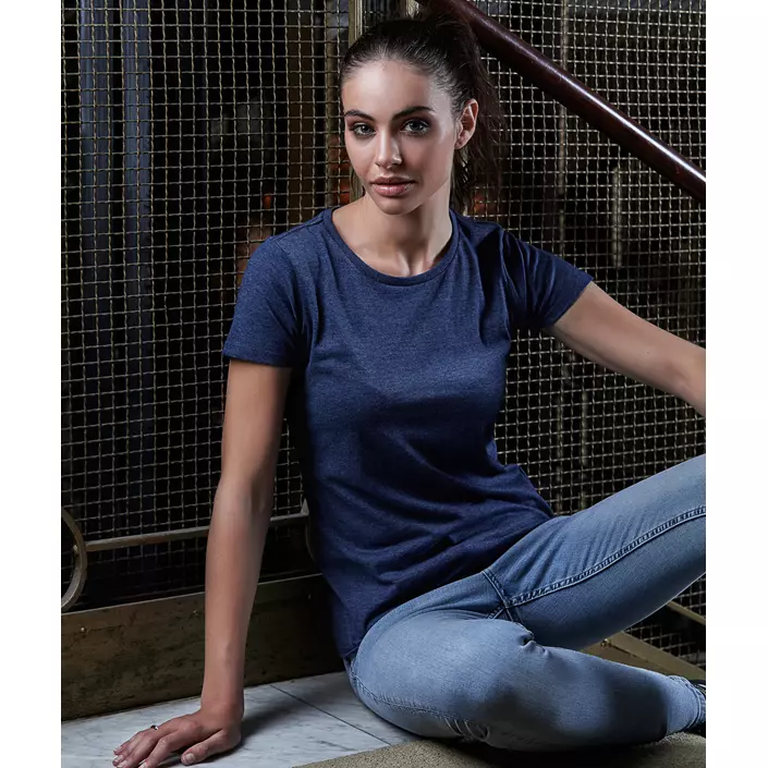 Tee Jays Urban Melange women's T-shirt, Denim blue, large image number 1