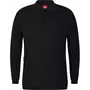 Engel Safety+ long-sleeved polo shirt, Black