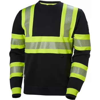 Helly Hansen ICU Sweatshirt, Hi-vis gelb/charcoal