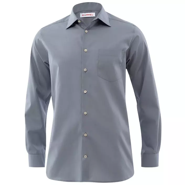 Kümmel Frankfurt Classic fit skjorta med bröstficka och extra ärmlängd, Grå, large image number 0