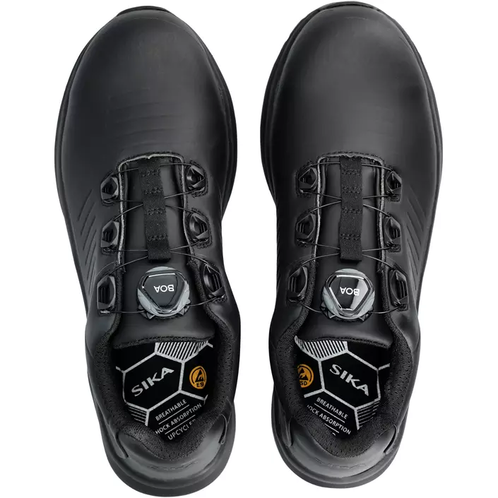 Sika Cloud Microfiber Boa sikkerhedssko S2, Sort, large image number 2