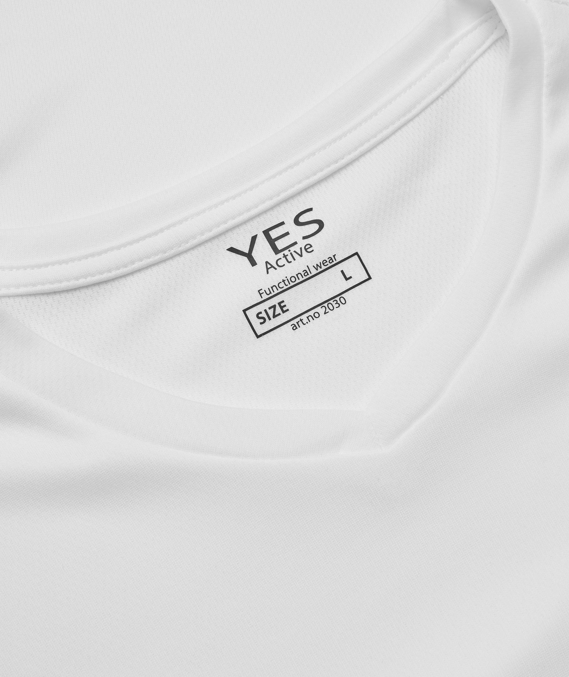ID Yes Active T-Shirt, Wei&szlig;, large image number 3