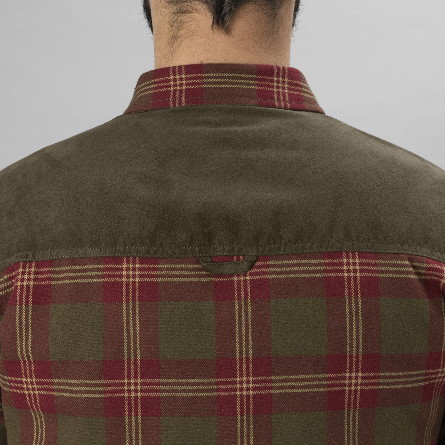 Seeland Vancouver flanell overshirt, Red Check, large image number 5