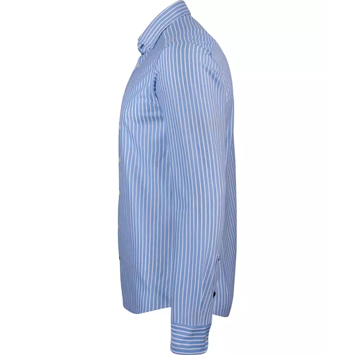 J. Harvest & Frost Indigo Bow regular fit skjorta, Blue/White Stripe, large image number 2