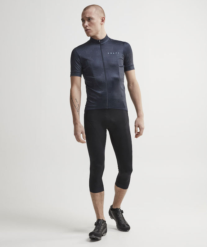 Craft Essence bib bike knickers, Black, large image number 3