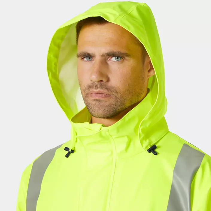 Helly Hansen Addvis regnrock, Varsel Gul/Ebony, large image number 4