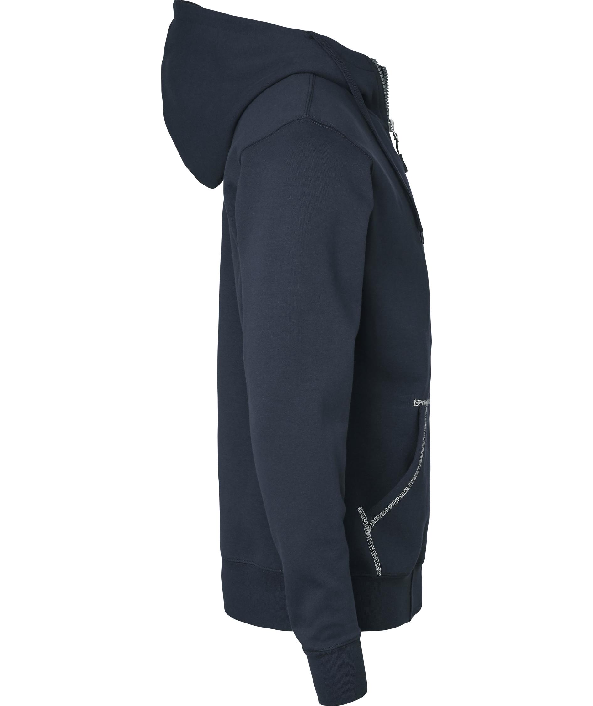 Top Swede Hoodie mit Rei&szlig;verschluss 0302, Navy, large image number 2