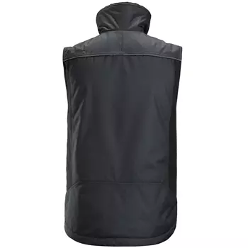 Snickers AllroundWork winter vest, Steel Grey/Black