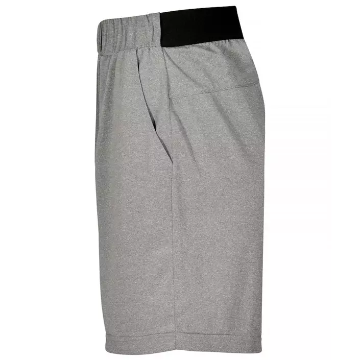 Clique Basic Active  Shorts, Grey melange, large image number 4