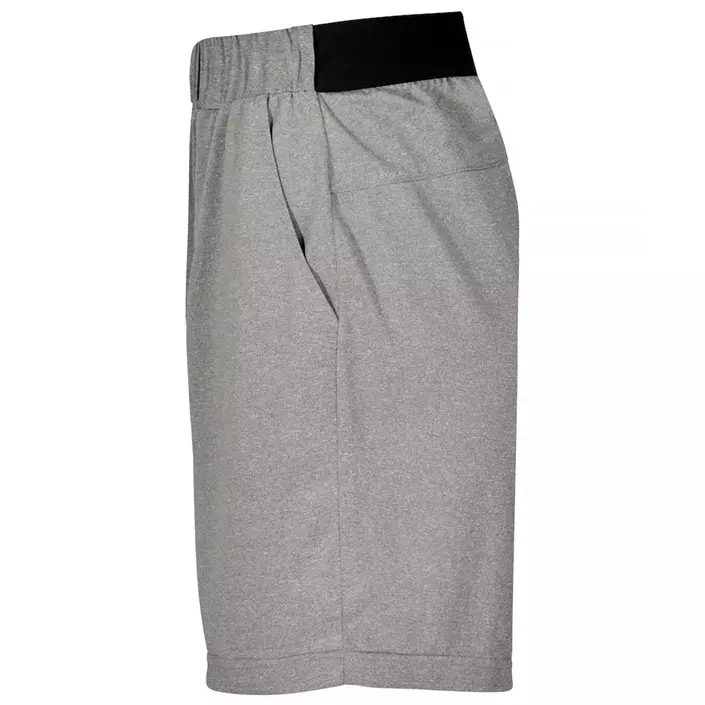Clique Basic Active  shorts, Grey melange, large image number 4