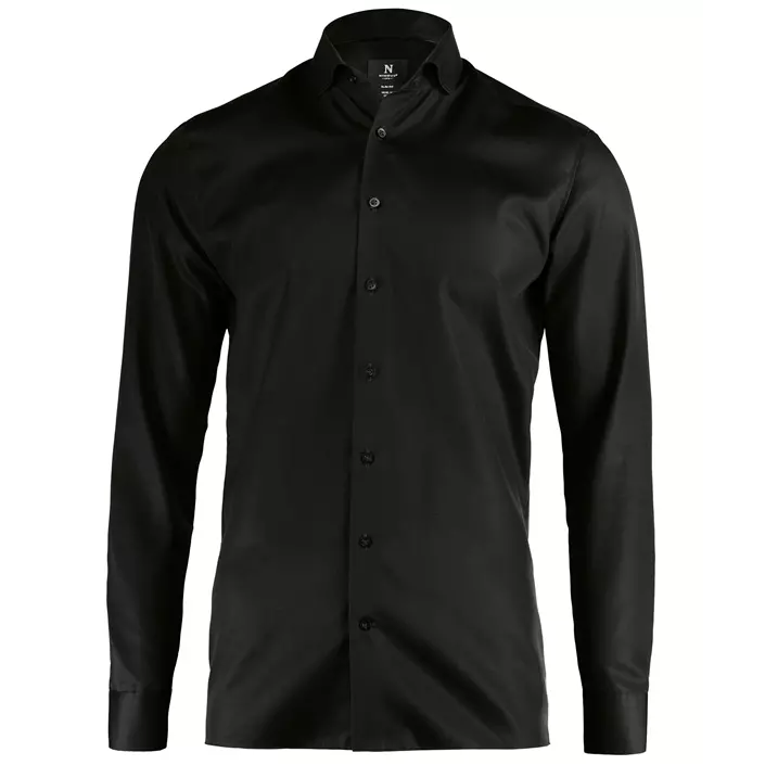 Nimbus Portland Slim fit shirt, Black, large image number 0